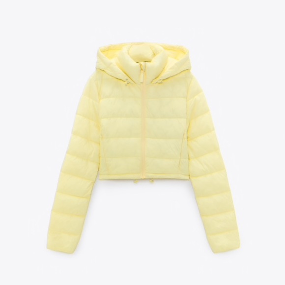 ZARA cropped puffer jacket BNWT - Picture 4 of 9